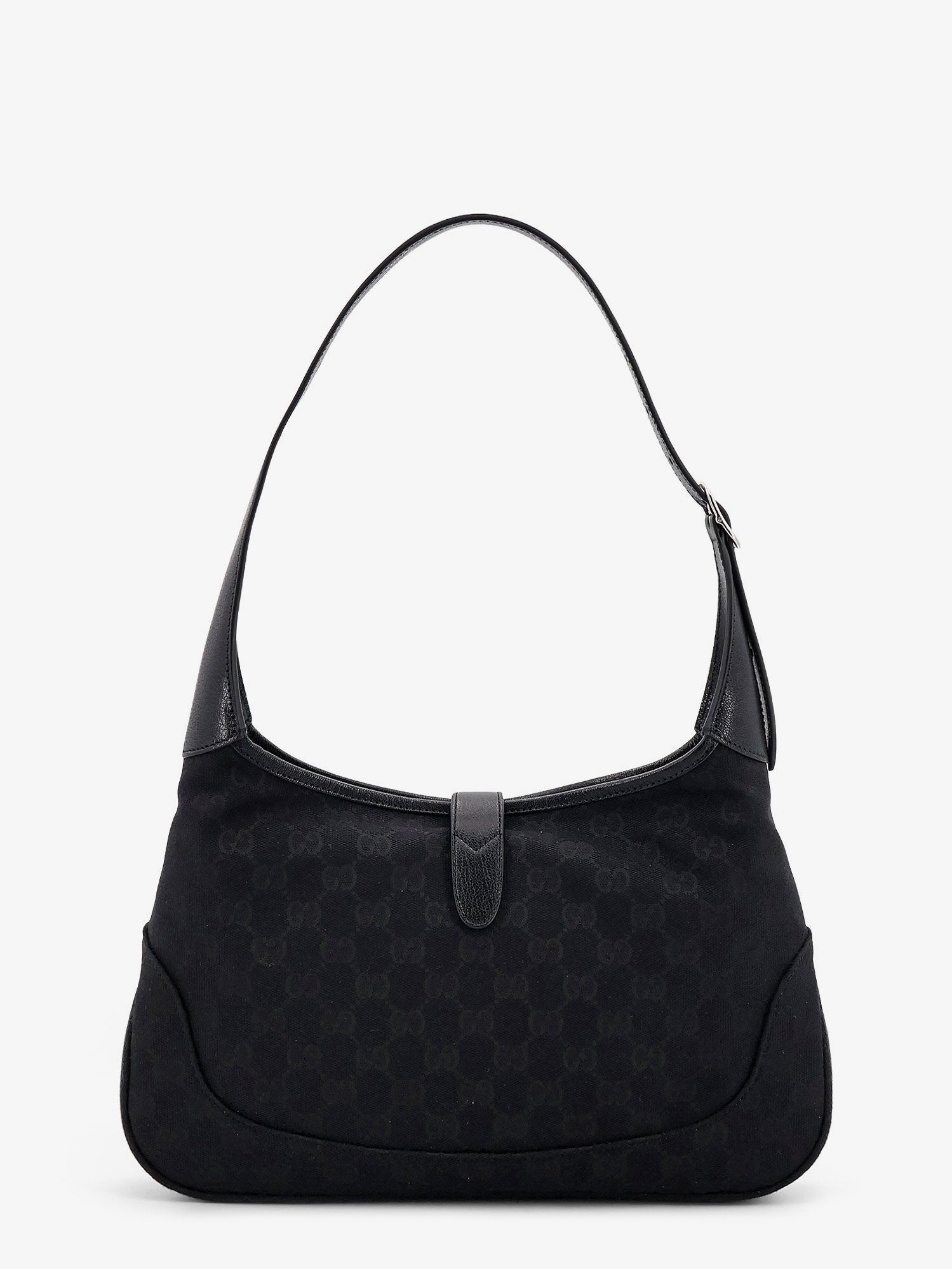 Gucci Women's Jackie GG Fabric Shoulder Bag Black