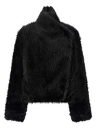 B&amp;B Couture Jackie First Eco Fur Coat Black