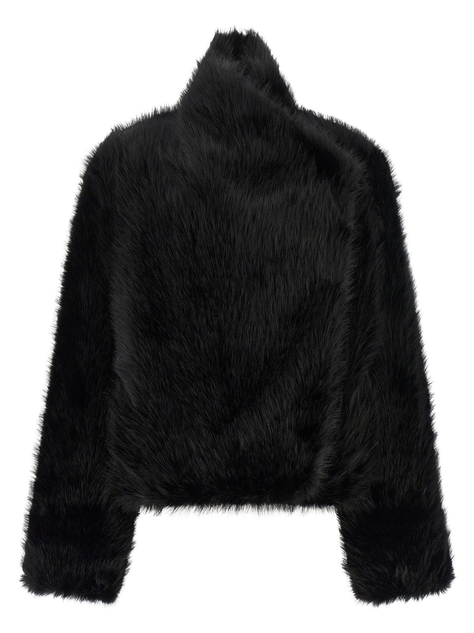 B&amp;B Couture Jackie First Eco Fur Coat Black