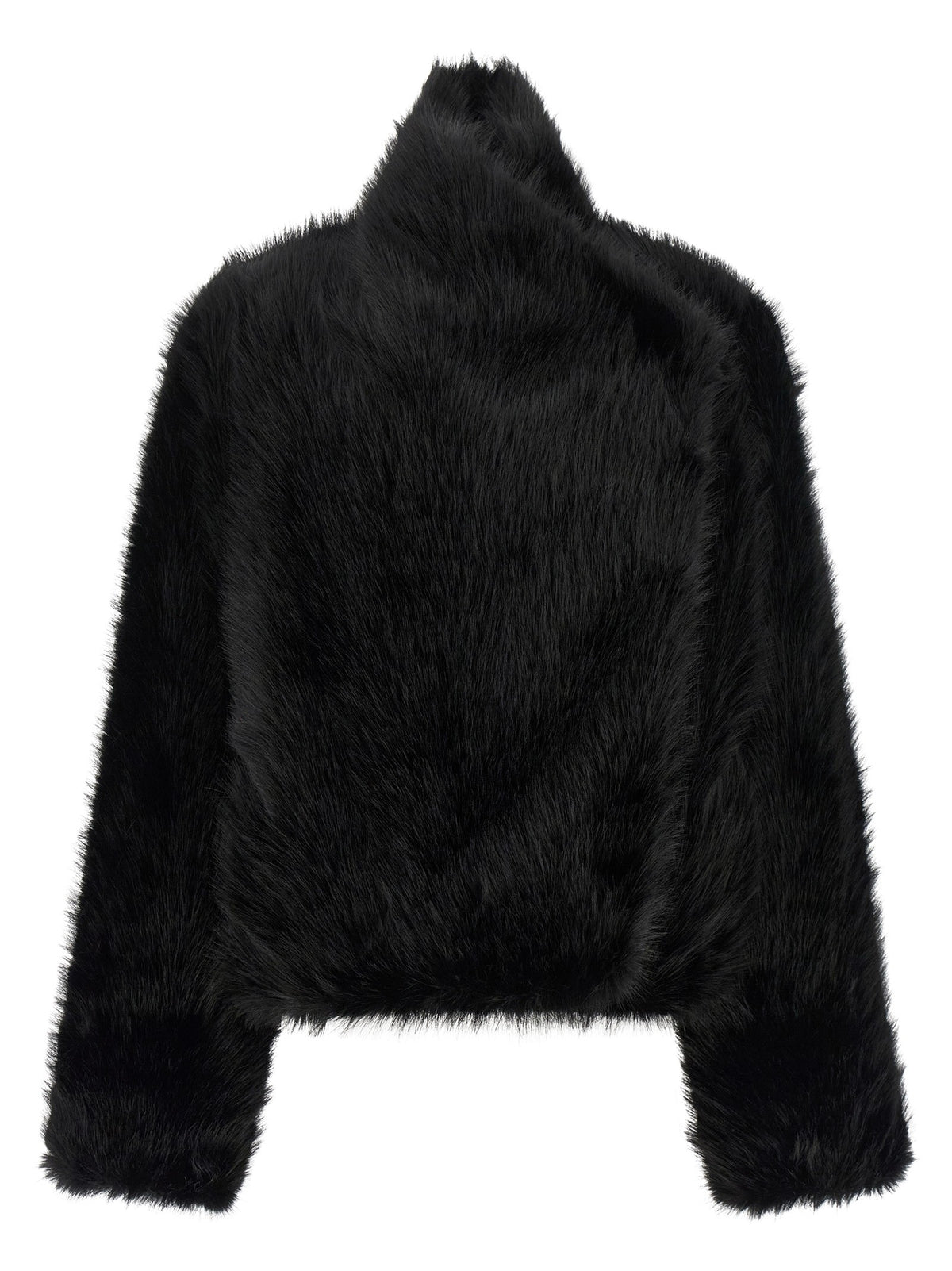 B&amp;B Couture Jackie First Eco Fur Coat Black