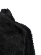B&amp;B Couture Jackie First Eco Fur Coat Black, view 3