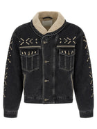 ISABEL MARANT Jackson GB Denim Jacket Black