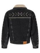 ISABEL MARANT Jackson GB Denim Jacket Black, view 2