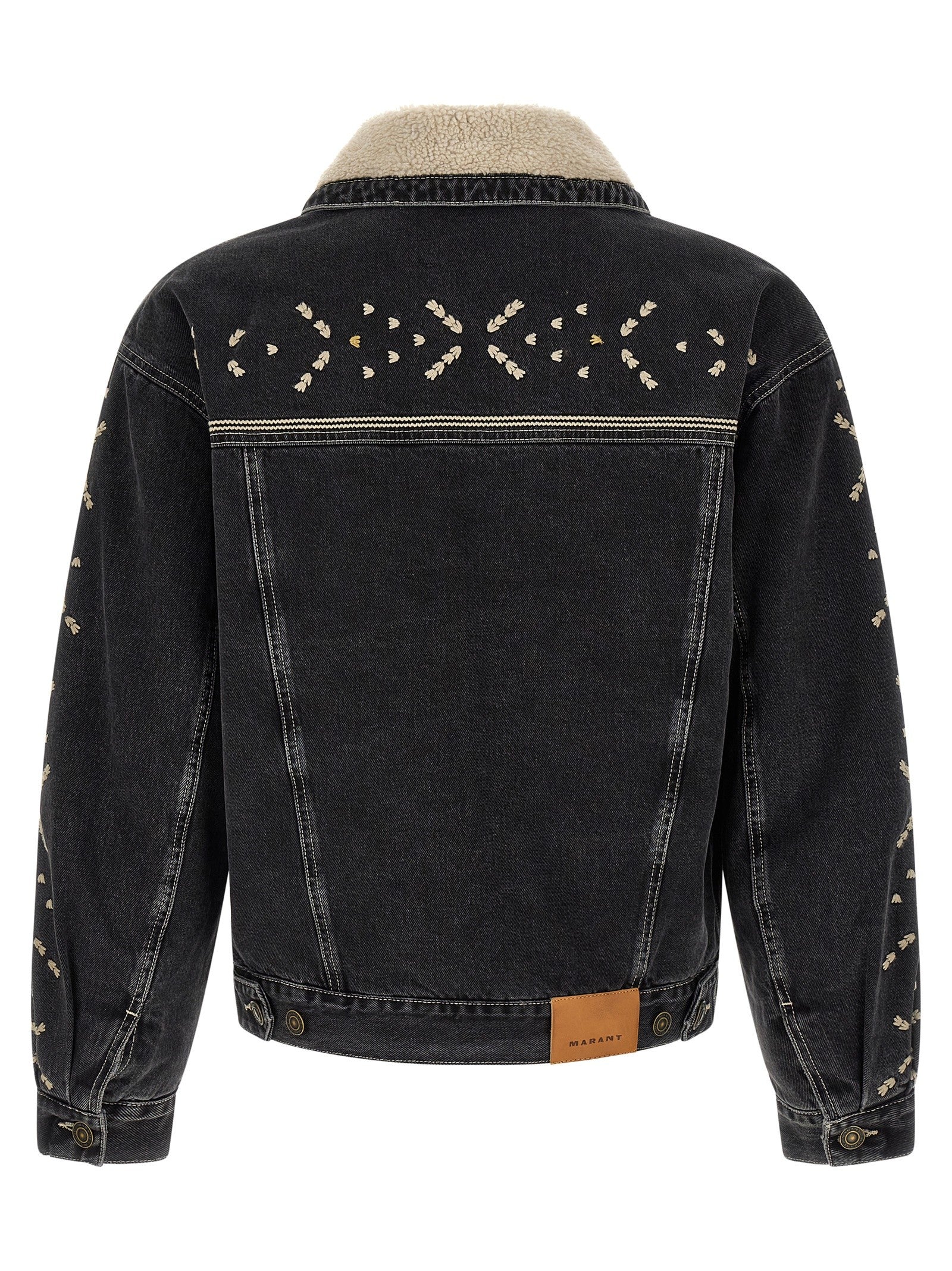 ISABEL MARANT Jackson GB Denim Jacket Black