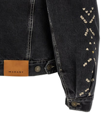 ISABEL MARANT Jackson GB Denim Jacket Black