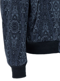 ETRO Jacquard Bomber Jacket Blue