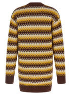AURALEE Jacquard Cardigan Gold, view 2