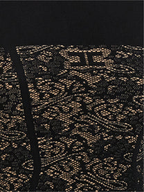 Elisabetta Franchi Jacquard Dress Black