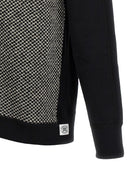 Junya Watanabe Jacquard Insert Hoodie White, view 4