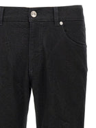 ETRO Jacquard Jeans Black, view 3
