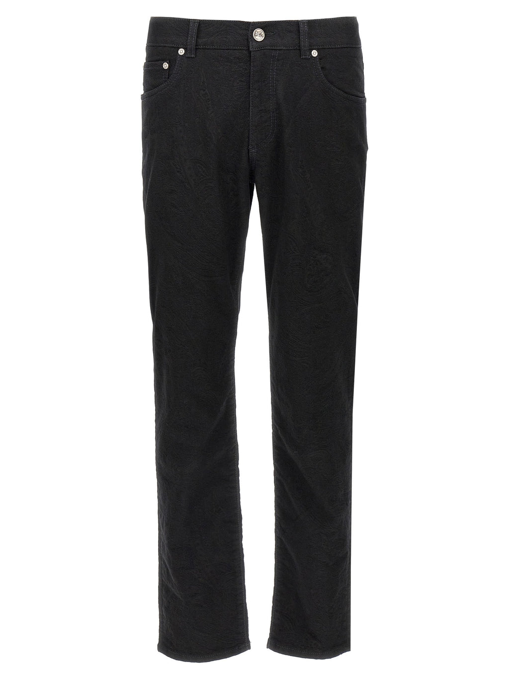 ETRO Jacquard Jeans Black