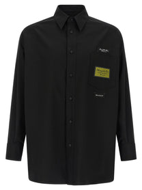 MM6 Maison Margiela Jacquard Label Shirt Black