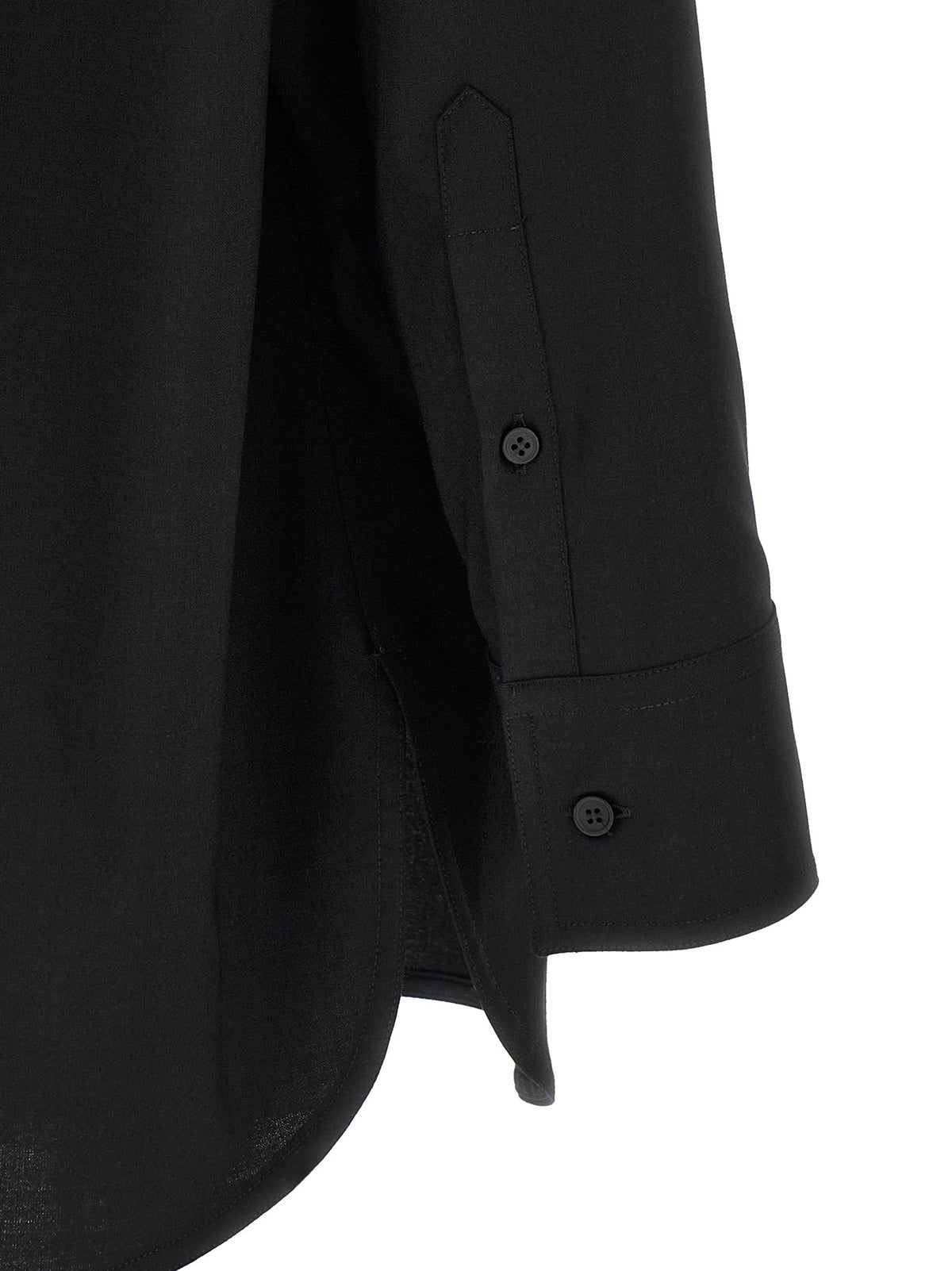 MM6 Maison Margiela Jacquard Label Shirt Black, view 4