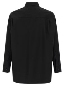 MM6 Maison Margiela Jacquard Label Shirt Black, view 2