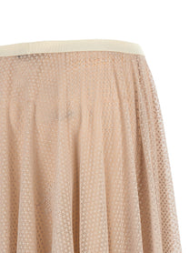 Fabiana Filippi Jacquard Lace Skirt Blue