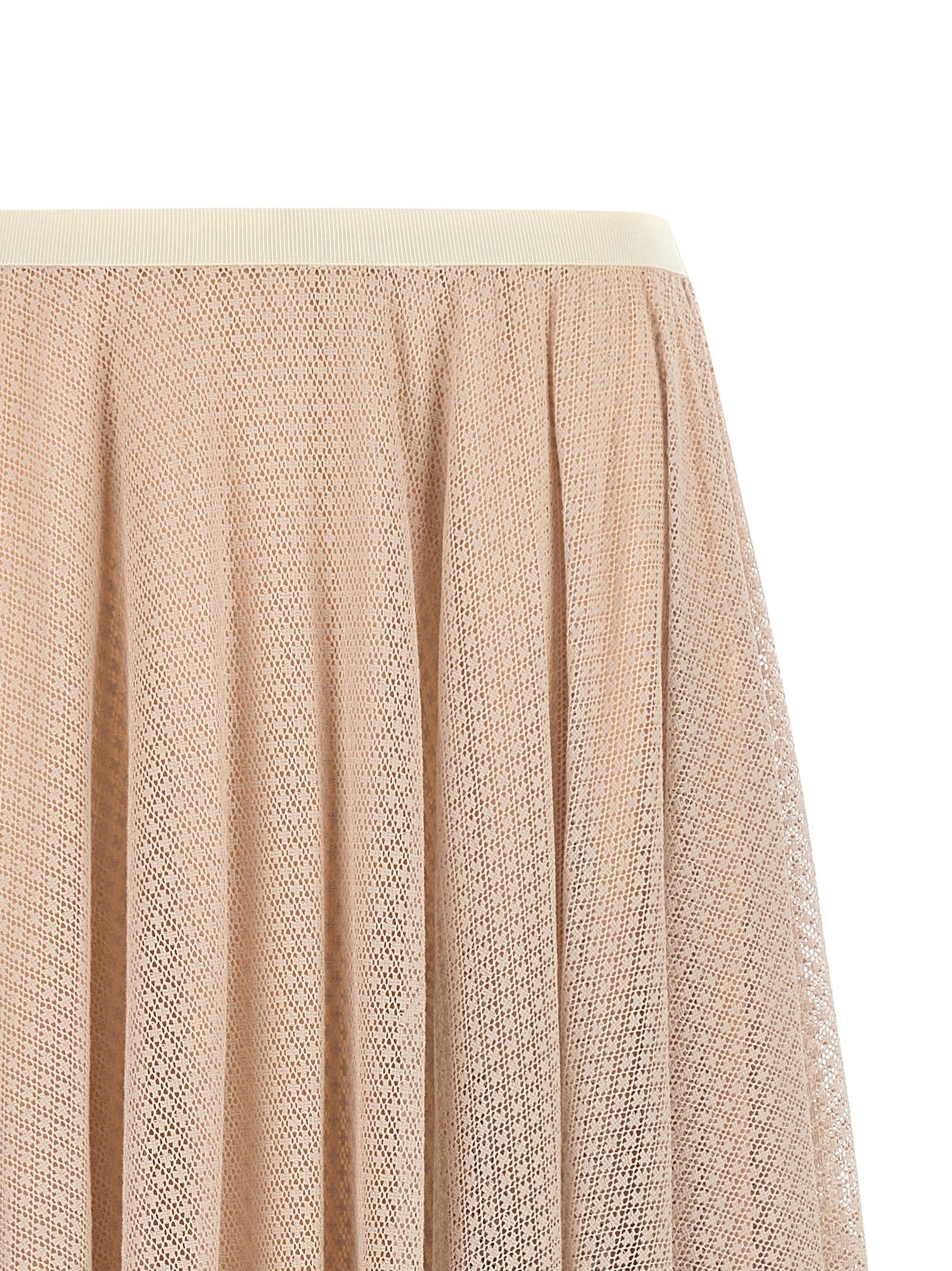 Fabiana Filippi Jacquard Lace Skirt Blue