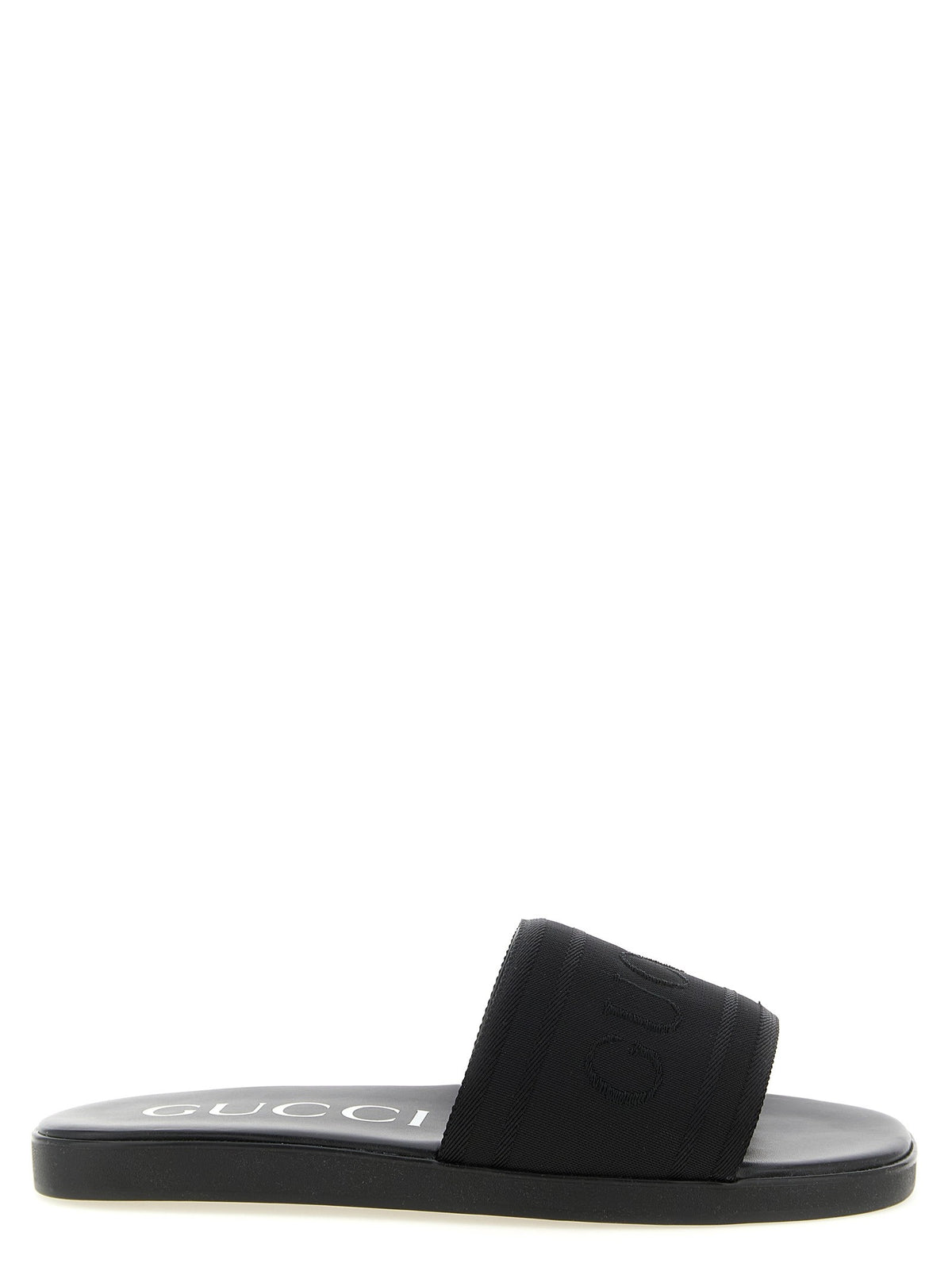 Gucci Jacquard Slides Black