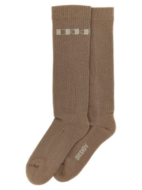 DRKSHDW Jacquard Socks Beige