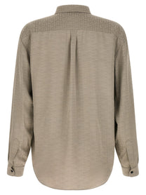 Balmain Jacquard Monogram Shirt Grey