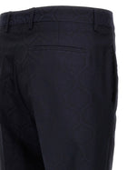 ETRO Jacquard Pants Blue, view 4