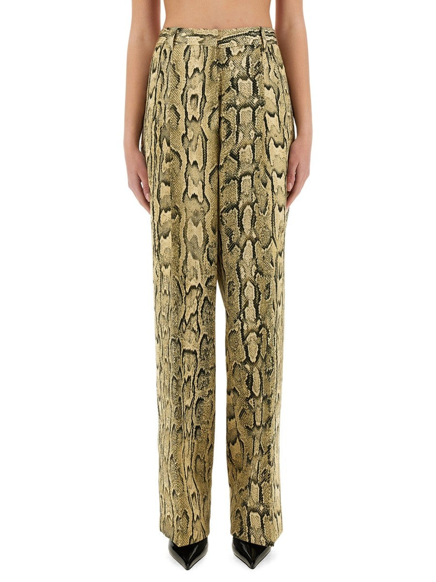 Dries Van Noten Women's Jacquard Pants Pattern Dries Van Noten