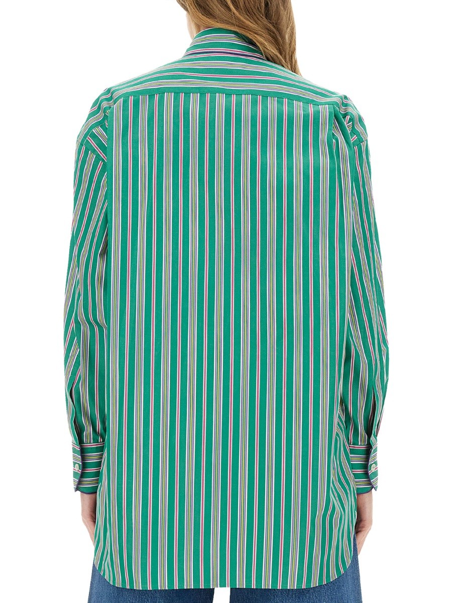 Etro Women's Jacquard Shirt Green