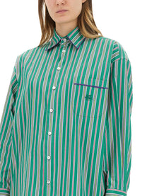Etro Women's Jacquard Shirt Green