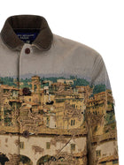 Junya Watanabe Jacquard Square Jacket Gold, view 3