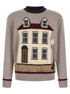 Junya Watanabe Jacquard Sweater Grey