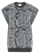 Nude Lucy Jacquard Sweater Grey