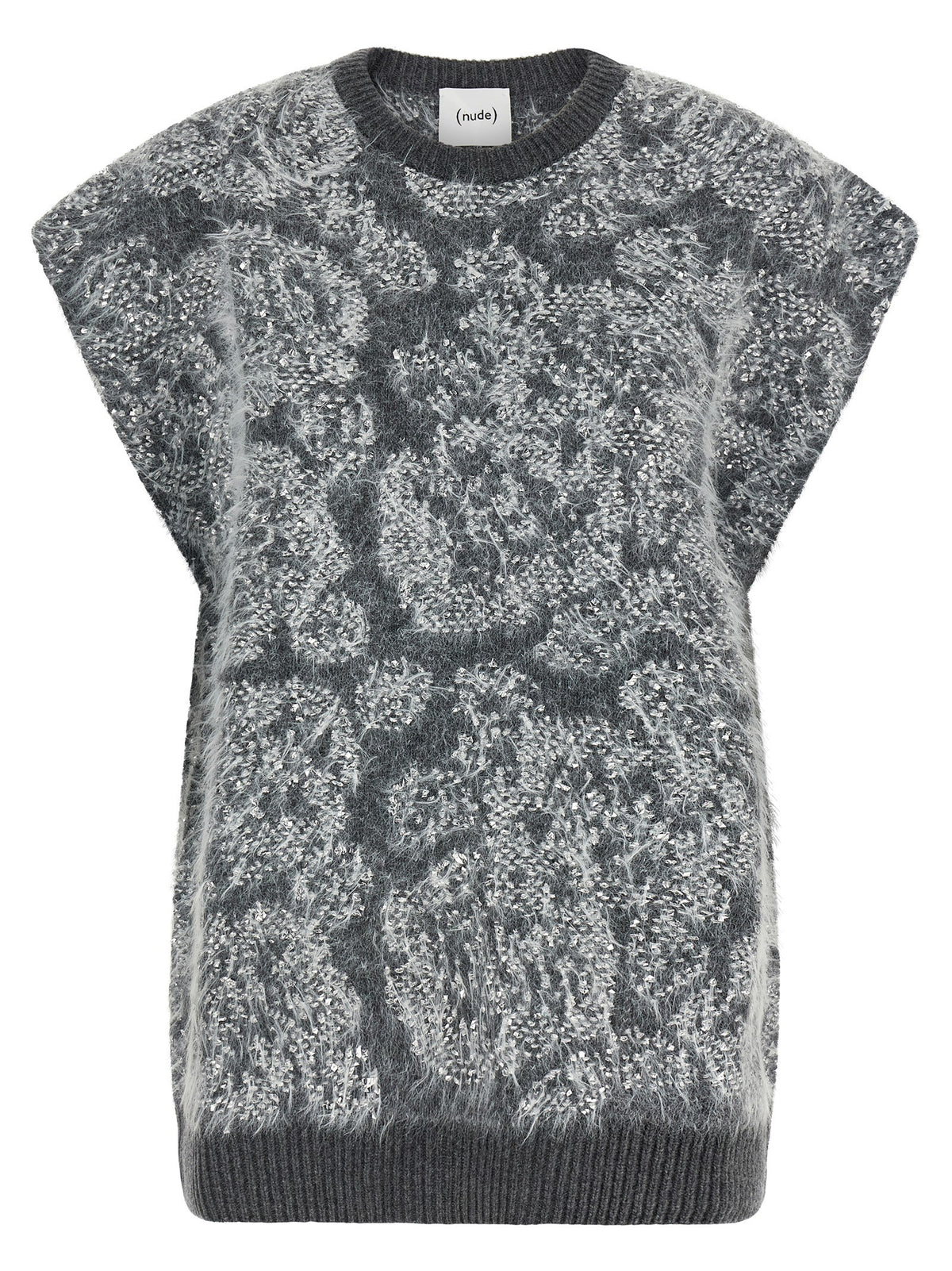 Nude Lucy Jacquard Sweater Grey