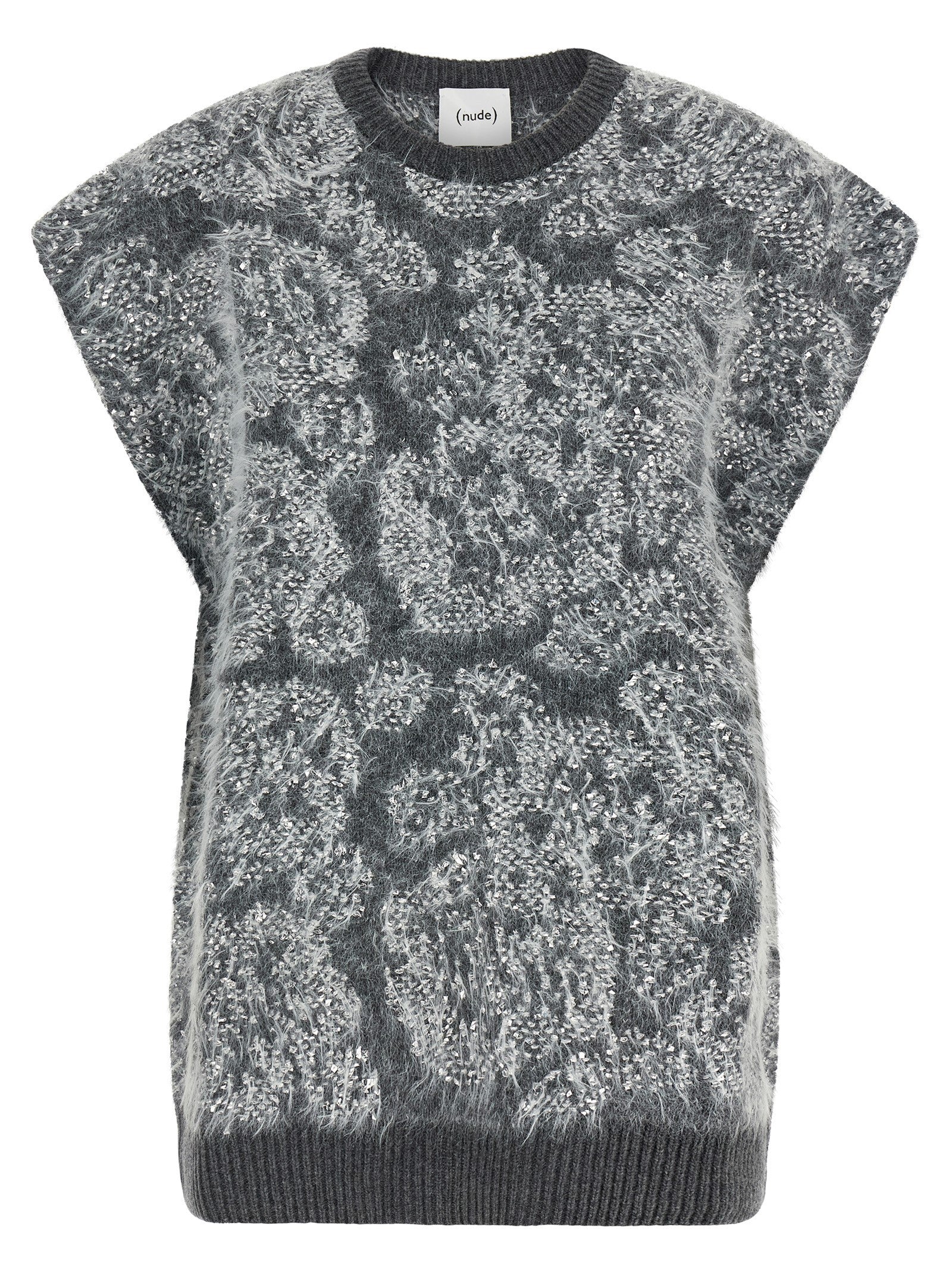 Nude Lucy Jacquard Sweater Grey