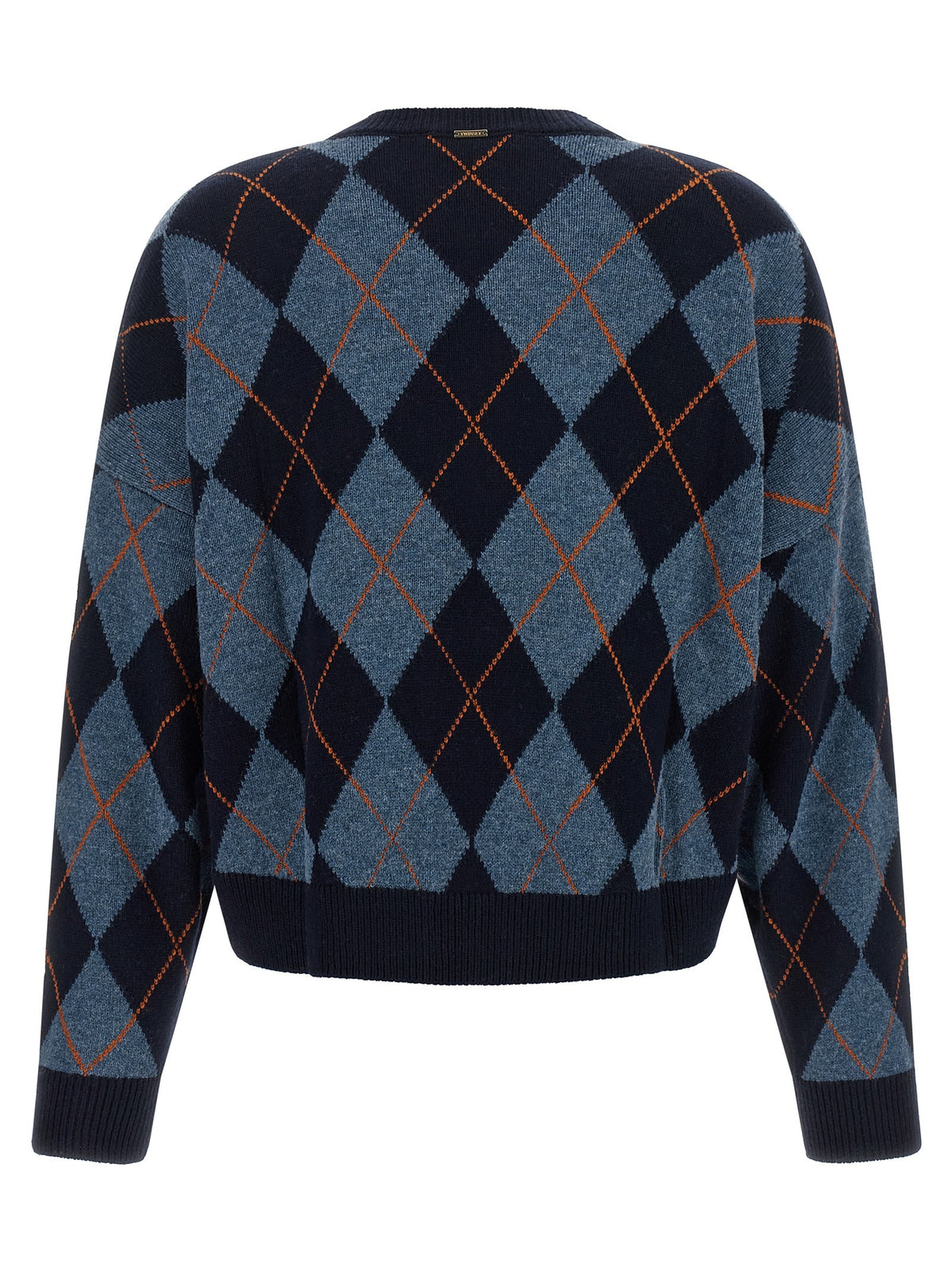 TWINSET Jacquard Sweater Blue