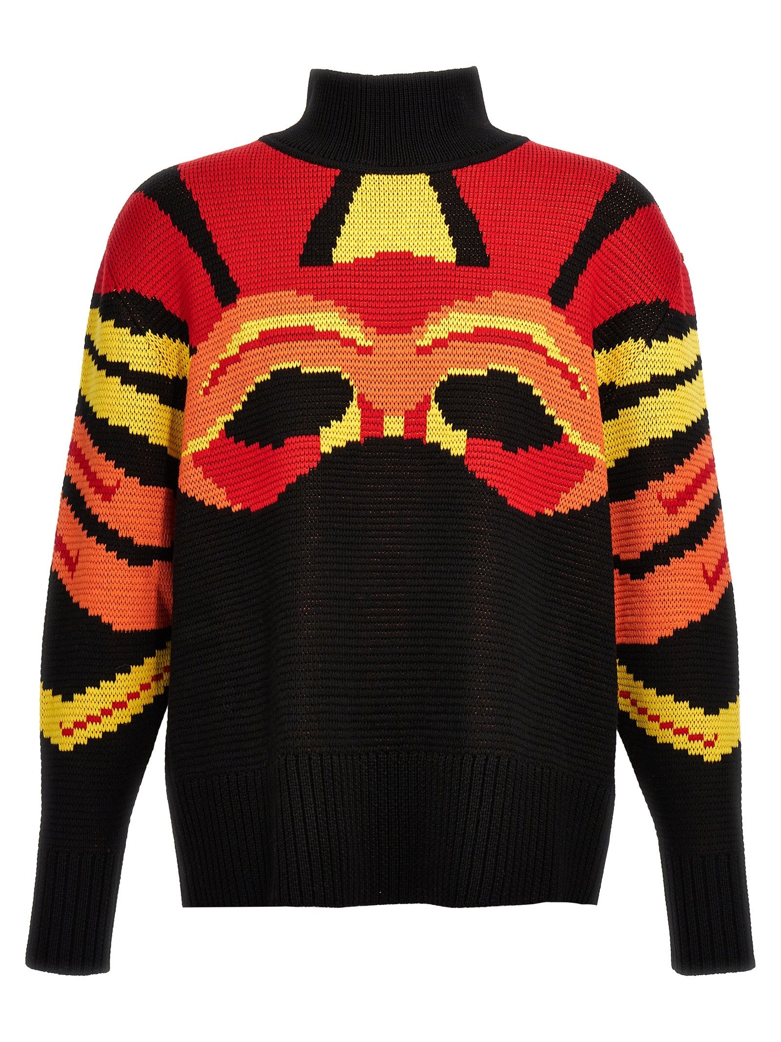 Bluemarble Jacquard Sweater Gold
