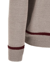 Junya Watanabe Jacquard Sweater Grey