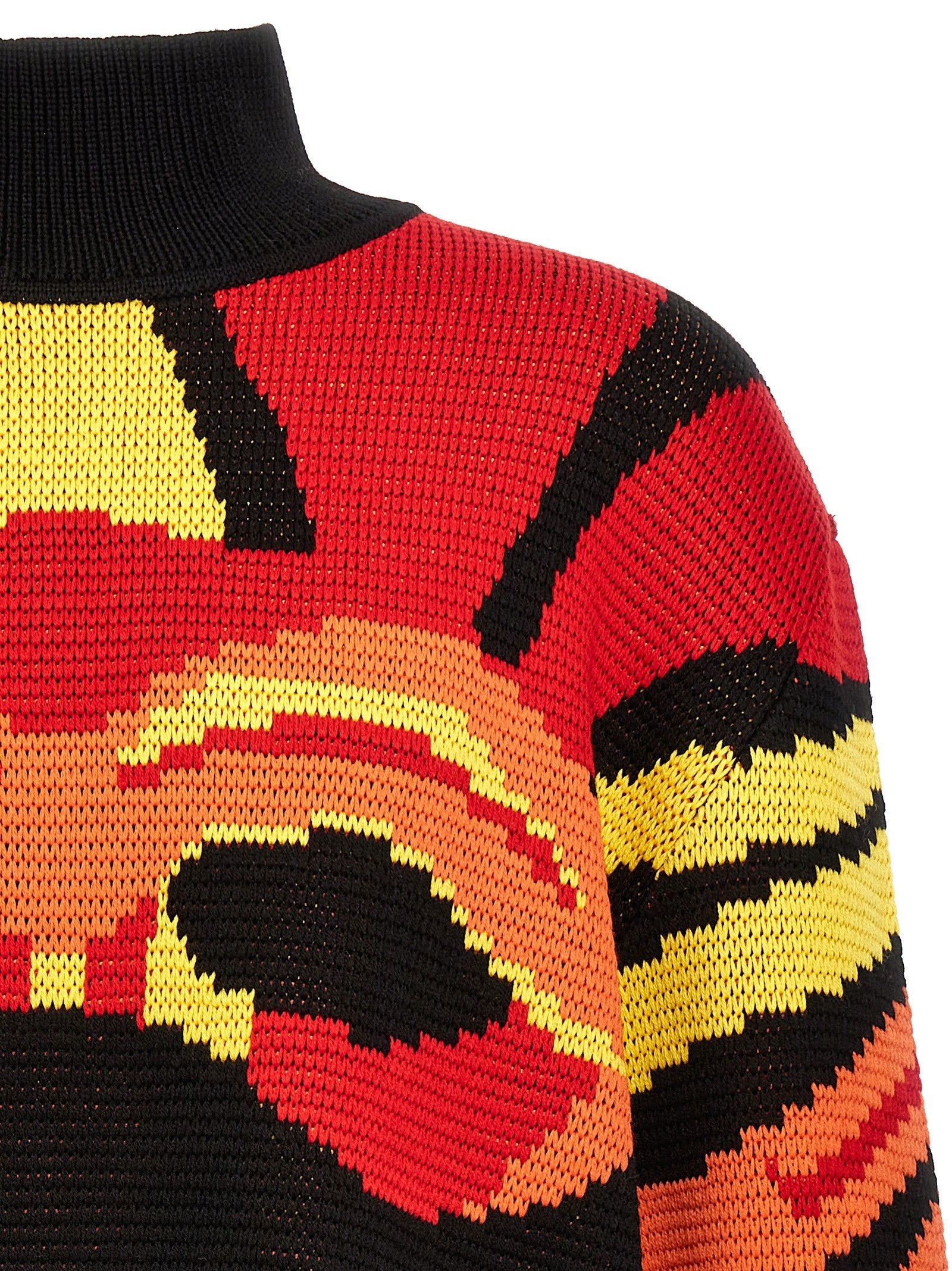 Bluemarble Jacquard Sweater Gold