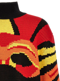 Bluemarble Jacquard Sweater Gold