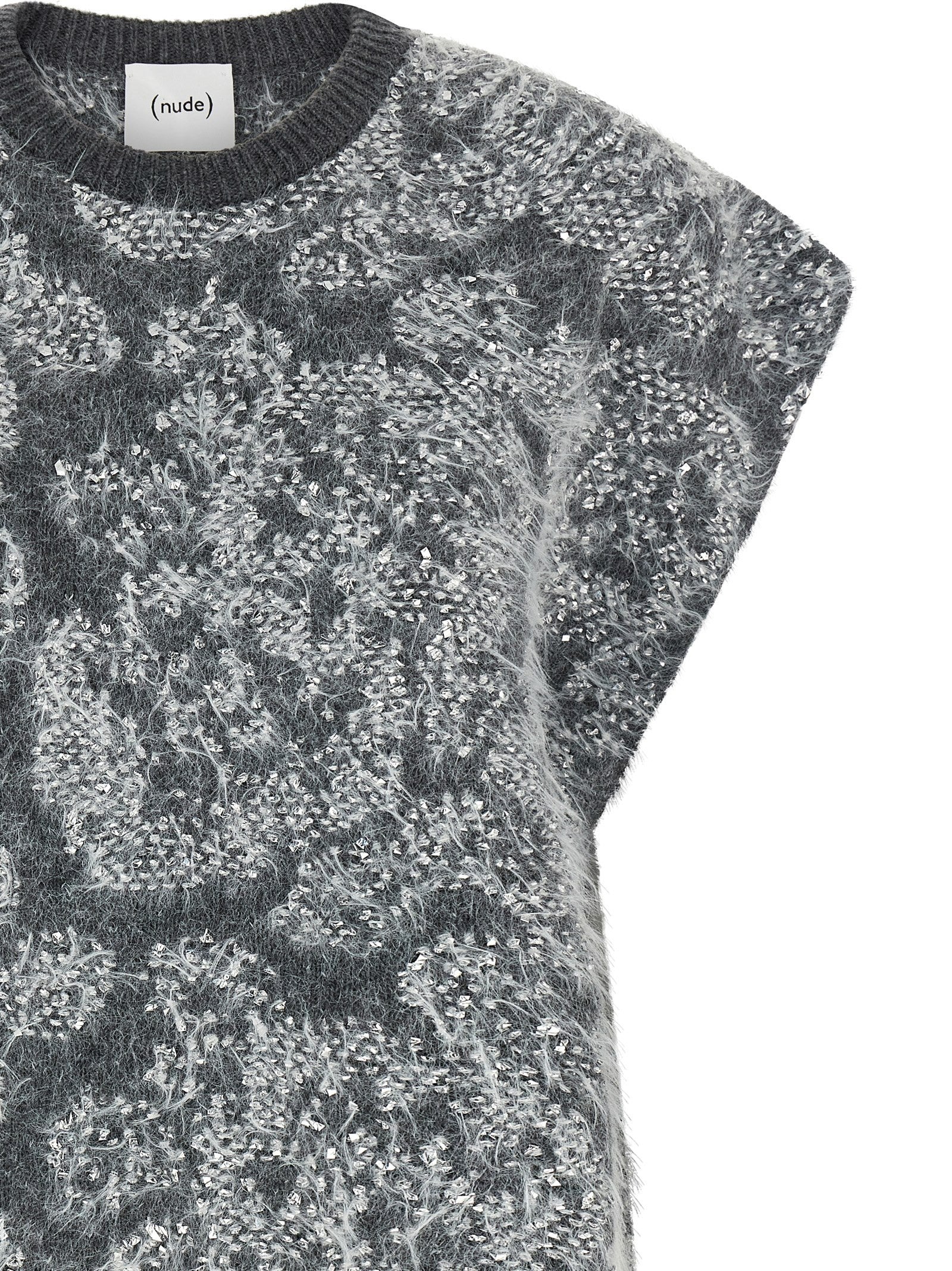 Nude Lucy Jacquard Sweater Grey