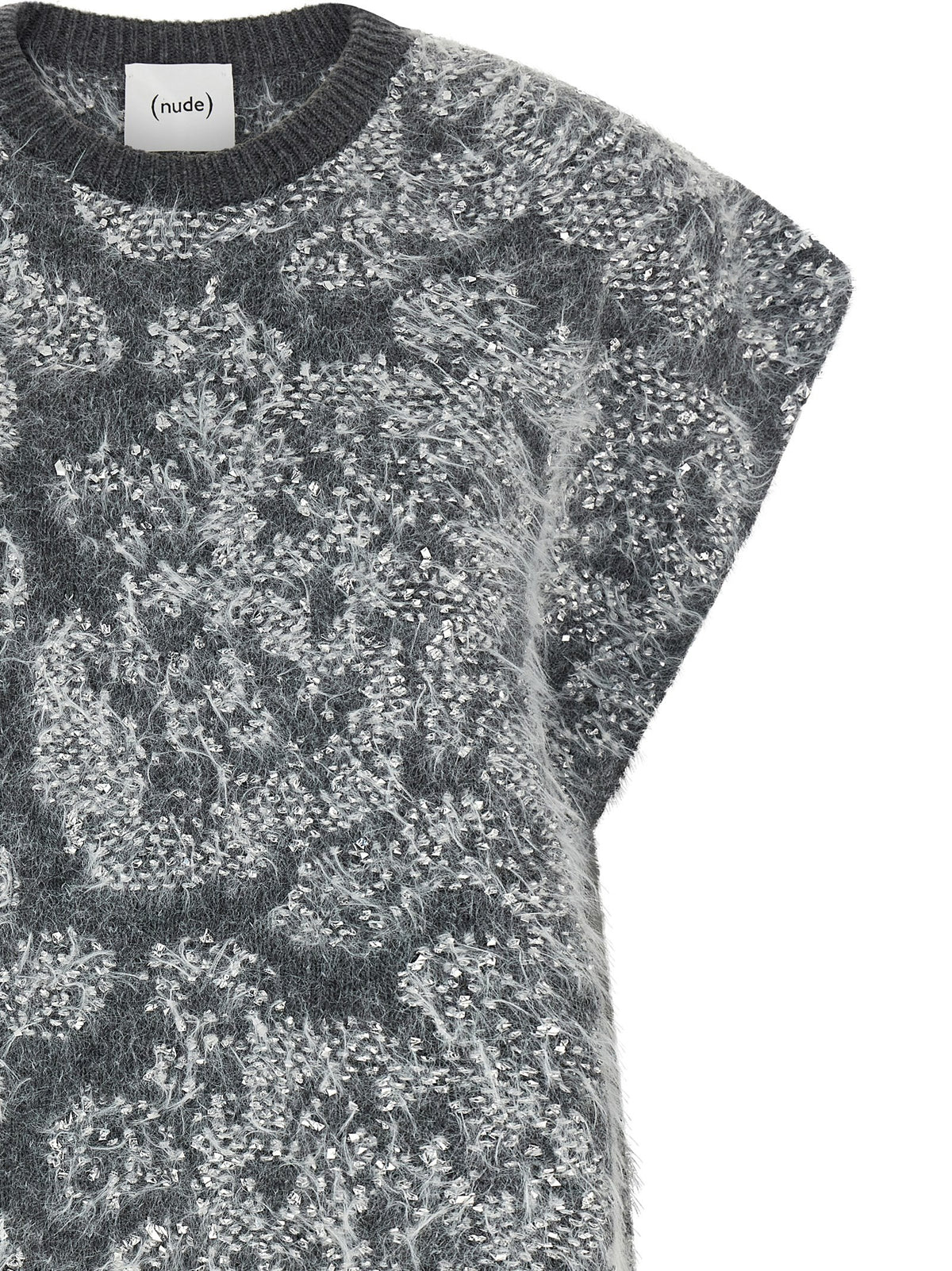 Nude Lucy Jacquard Sweater Grey, view 3