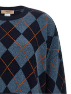 TWINSET Jacquard Sweater Blue