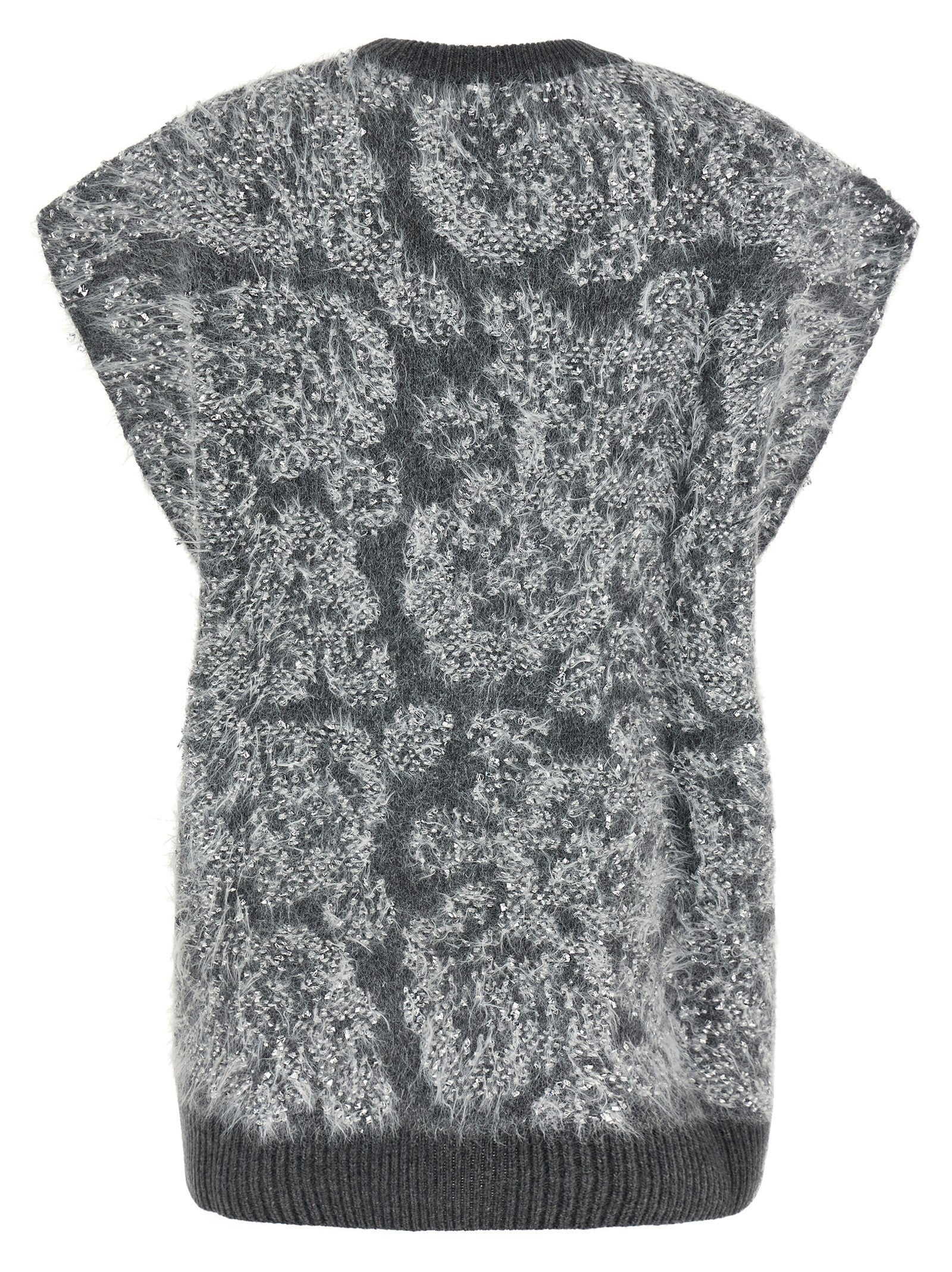 Nude Lucy Jacquard Sweater Grey