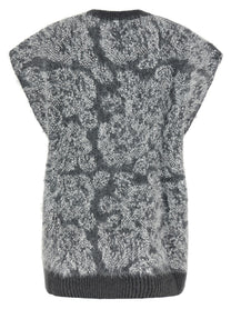 Nude Lucy Jacquard Sweater Grey