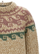 Moncler Grenoble Jacquard Sweater Beige, view 3