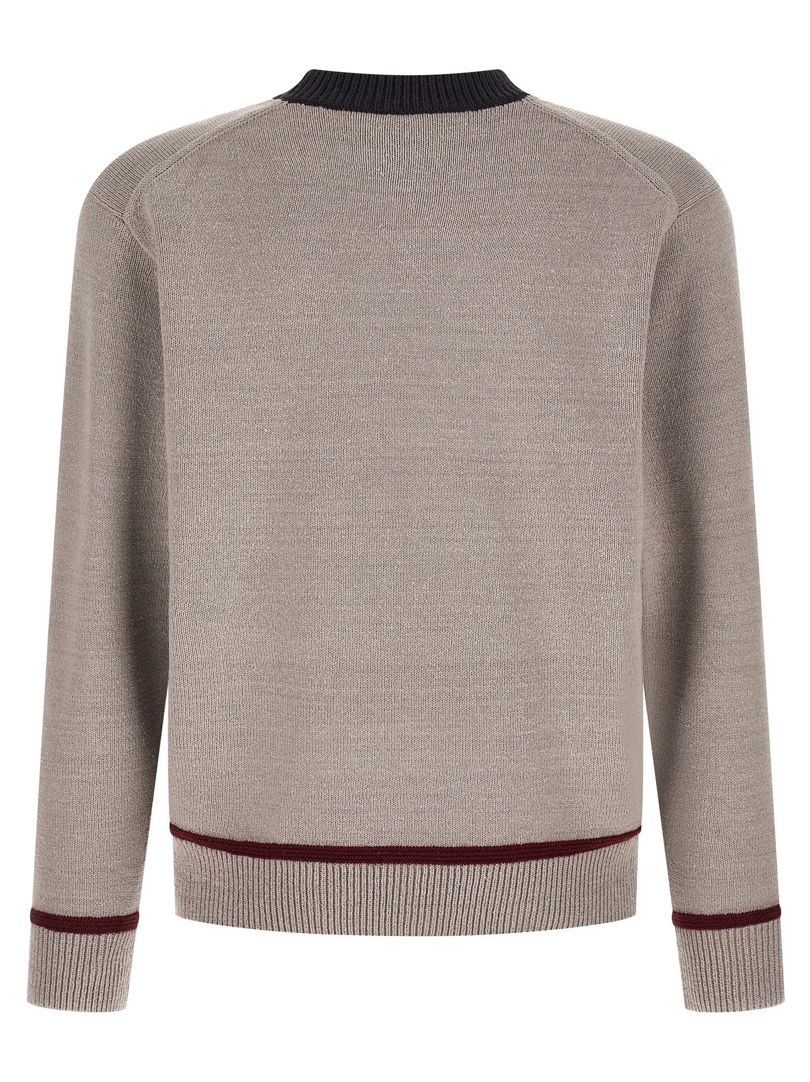 Junya Watanabe Jacquard Sweater Grey