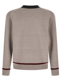 Junya Watanabe Jacquard Sweater Grey