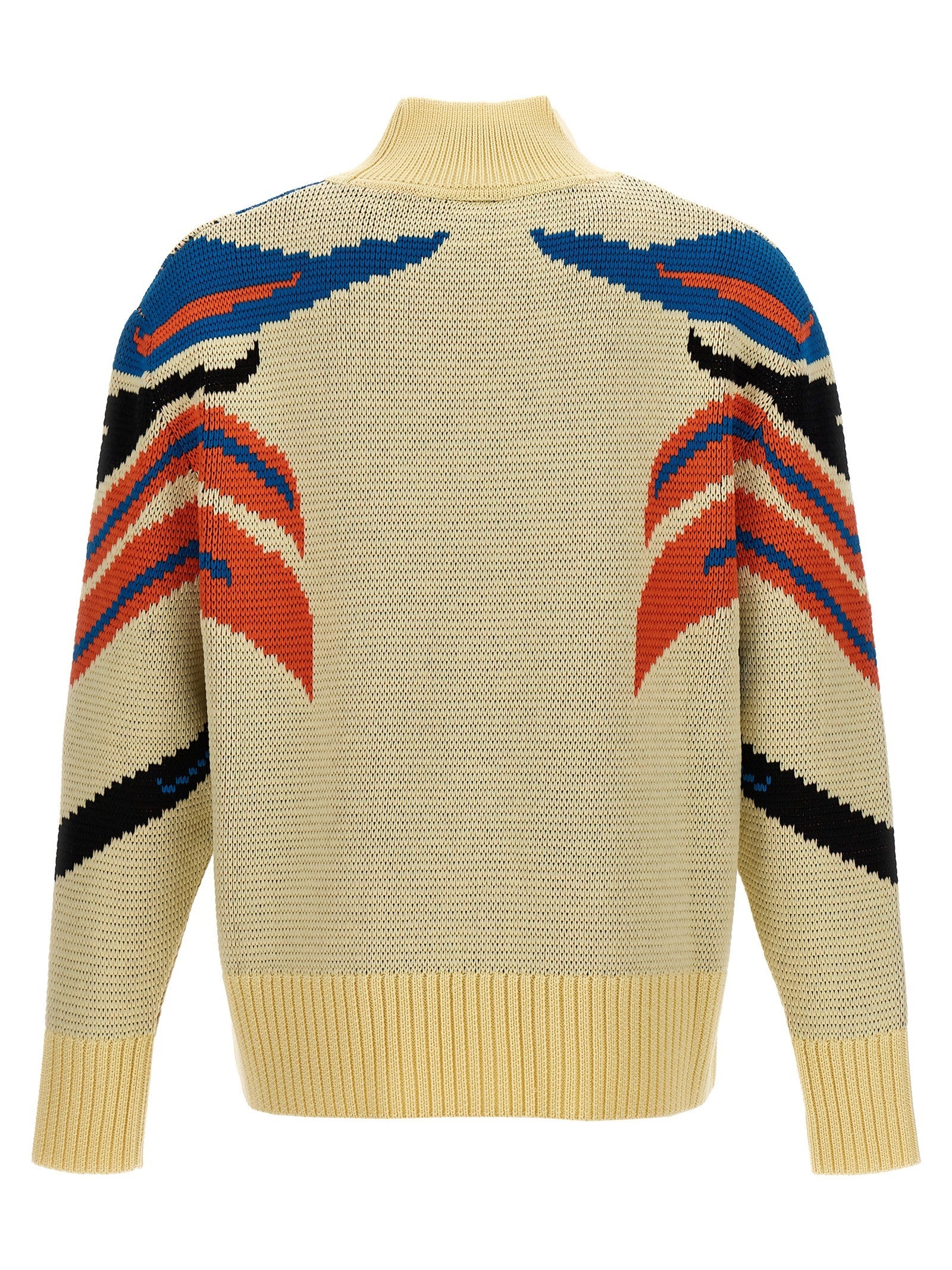 Bluemarble Jacquard Sweater Gold