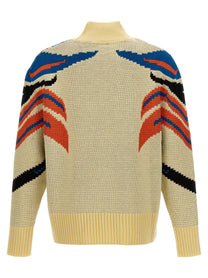 Bluemarble Jacquard Sweater Gold