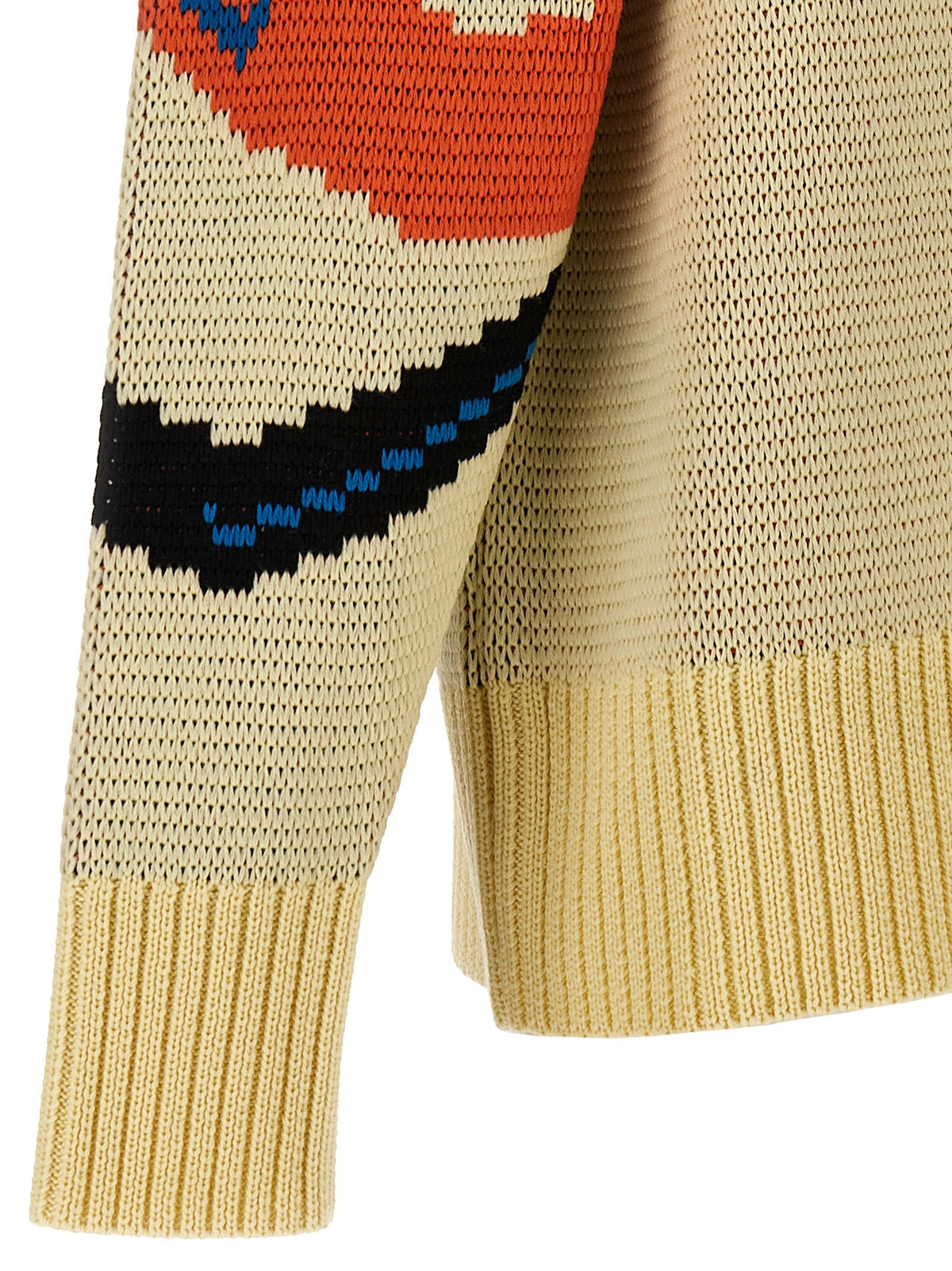 BLUEMARBLE Jacquard Sweater Gold, view 4