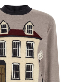 Junya Watanabe Jacquard Sweater Grey