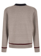 Junya Watanabe Jacquard Sweater Grey